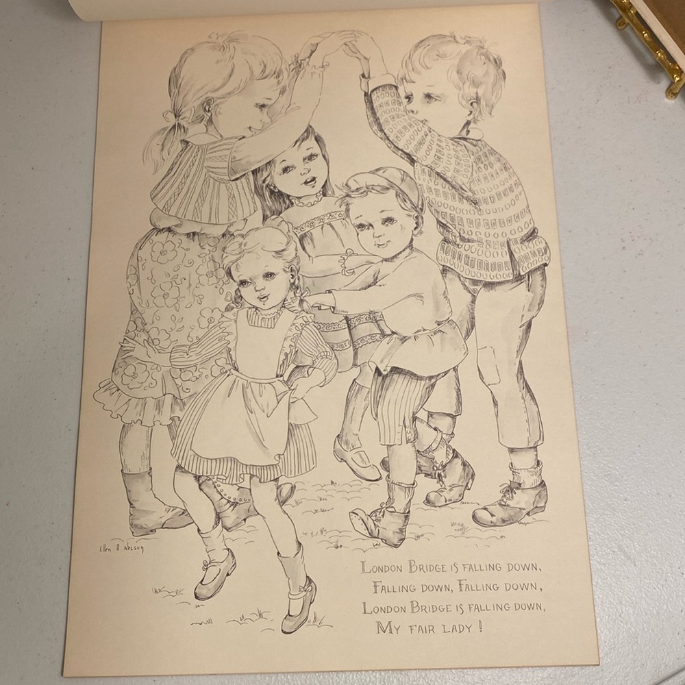 Vintage Red Farm Studio Kim’s Childhood Memories Coloring Book - Picture 5 of 13